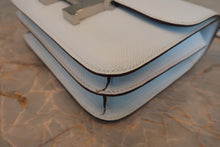 将图片加载到图库查看器，HERMES CONSTANCE 3 Mini Epsom leather Blue brume Y刻印 Shoulder bag 800090097
