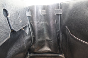 HERMES／エルメス バーキン40 アルデンヌ ブラック □B刻印 ハンドバッグ 700070248