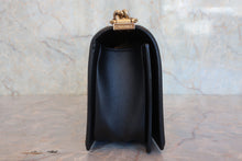 Load image into Gallery viewer, CHANEL LeBOY CHANEL chain shoulder bag Lambskin Black/Gold hadware Shoulder bag 800080055

