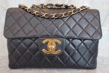 画像をギャラリービューアに読み込む, CHANEL/シャネル 中マトラッセシングルフラップチェーンショルダーバッグ ラムスキン ブラック/ゴールド金具 ショルダーバッグ 700040059
