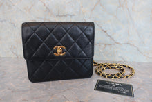 将图片加载到图库查看器，CHANEL/香奈儿 CF 链条包 羊皮 Black/Gold hadware(黑色/金色金属) 肩背包 800050024
