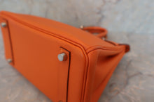 将图片加载到图库查看器，HERMES BIRKIN 25 Epsom leather Orange □K刻印 Hand bag 600050176
