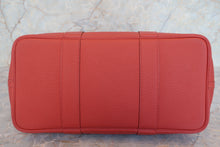 將圖片載入圖庫檢視器 HERMES／エルメス ガーデンパーティPM カントリー ルージュデュセス T刻印 トートバッグ 700030246
