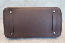 將圖片載入圖庫檢視器 HERMES／エルメス バーキン35 トリヨンクレマンス ショコラ □L刻印 ハンドバッグ 700060264
