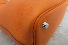 Load image into Gallery viewer, HERMES PICOTIN LOCK PM Clemence leather Orange □M Engraving Hand bag 600120300
