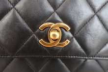 将图片加载到图库查看器，CHANEL/香奈儿 CF 链条包 羊皮 Black/Gold hadware(黑色/金色金属) 肩背包 800050024
