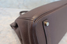 將圖片載入圖庫檢視器 HERMES／エルメス バーキン35 トリヨンクレマンス ショコラ □L刻印 ハンドバッグ 700060264
