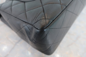 CHANEL/シャネル 中マトラッセシングルフラップチェーンショルダーバッグ ラムスキン ブラック/ゴールド金具 ショルダーバッグ 700040059