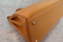 将图片加载到图库查看器，HERMES KELLY 35 Ardennes leather Natural □A刻印 Shoulder bag 500120009
