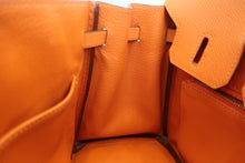 将图片加载到图库查看器，HERMES BIRKIN 25 Epsom leather Orange □K刻印 Hand bag 600050176
