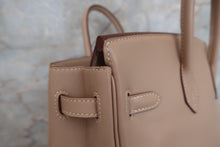 画像をギャラリービューアに読み込む, HERMES／エルメス バーキン25 ヴォースイフト タバックキャメル □L刻印 ハンドバッグ 700080009
