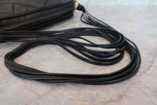 Load image into Gallery viewer, CHANEL Matelasse fringe shoulder bag Lambskin Black/Gold hadware Shoulder bag 700110132
