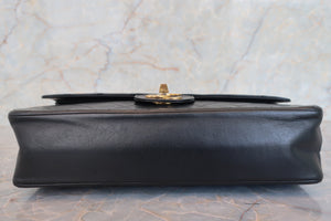 CHANEL/シャネル マトラッセWフラップチェーンショルダーバッグ ラムスキン ブラック/ゴールド金具 ショルダーバッグ 700090047