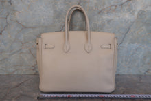Load image into Gallery viewer, HERMES BIRKIN 25 Swift leather Beige □N Engraving Hand bag 700020076
