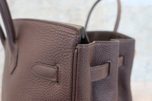 將圖片載入圖庫檢視器 HERMES／エルメス バーキン35 トリヨンクレマンス ショコラ □L刻印 ハンドバッグ 700060264
