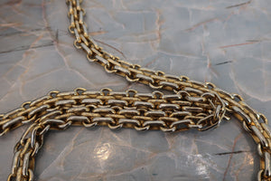 CHANEL/シャネル マトラッセWフラップチェーンショルダーバッグ ラムスキン ブラック/ゴールド金具 ショルダーバッグ 700090047