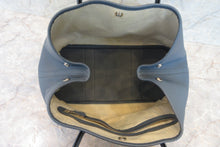 Load image into Gallery viewer, HERMES  GARDEN PARTY PM Negonda leather Blue tempete □R Engraving Tote bag 700060010
