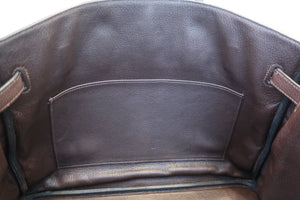 HERMES／エルメス バーキン35 トリヨンクレマンス ショコラ □L刻印 ハンドバッグ 700060264