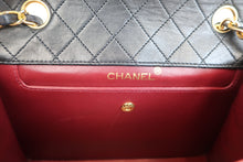 将图片加载到图库查看器，CHANEL/香奈儿 2.55 梯形 链条包羊皮 Black/Gold hadware(黑色/金色金属) 肩背包 600100079
