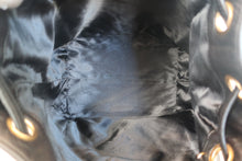 画像をギャラリービューアに読み込む, CHANEL/シャネル ココマーク巾着チェーンショルダーバッグ ラムスキン ブラック/ゴールド金具 ショルダーバッグ 800020094
