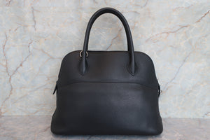HERMES／エルメス ボリード31 トリヨンクレマンス ブラック A刻印 ショルダーバッグ 700070297