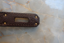 將圖片載入圖庫檢視器 HERMES／エルメス バーキン35 トリヨンクレマンス ショコラ □L刻印 ハンドバッグ 700060264
