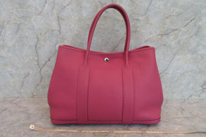 HERMES  GARDEN PARTY PM Negonda leather Tosca □P刻印 Tote bag 700050224