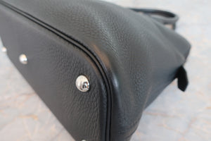 HERMES／エルメス ボリード31 トリヨンクレマンス ブラック A刻印 ショルダーバッグ 700070297