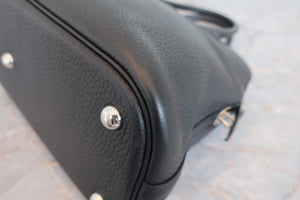 HERMES／エルメス ボリード31 トリヨンクレマンス ブラック A刻印 ショルダーバッグ 700070297