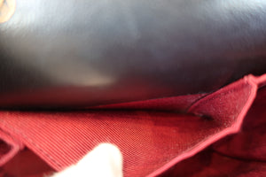 CHANEL/シャネル マトラッセWフラップチェーンショルダーバッグ ラムスキン ブラック/ゴールド金具 ショルダーバッグ 700090047
