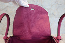Load image into Gallery viewer, HERMES LINDY 26 Clemence leather Tosca □O Engraving Shoulder bag 800090111
