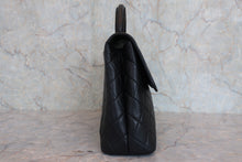 将图片加载到图库查看器，CHANEL/香奈儿 CF 梯形 手提包 荔枝皮 Black/Gold hadware(黑色/金色金属) 手提包 800050007
