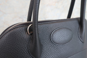 HERMES／エルメス ボリード31 トリヨンクレマンス ブラック A刻印 ショルダーバッグ 700070297