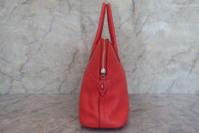 将图片加载到图库查看器，HERMES／BOLIDE 31 Clemence leather Rouge tomate T刻印 Shoulder bag 600080081
