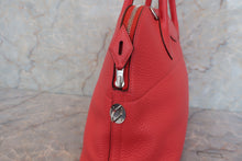 将图片加载到图库查看器，HERMES／BOLIDE 31 Clemence leather Rouge tomate T刻印 Shoulder bag 600080081
