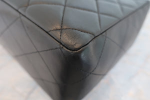CHANEL/シャネル 中マトラッセシングルフラップチェーンショルダーバッグ ラムスキン ブラック/ゴールド金具 ショルダーバッグ 700050093