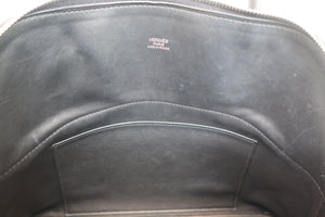 HERMES／エルメス ボリード31 トリヨンクレマンス ブラック A刻印 ショルダーバッグ 700070297
