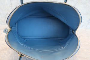 HERMES／エルメス ボリード35 トリヨンクレマンス ブルージーン □H刻印 ショルダーバッグ 700060121