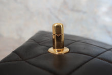 画像をギャラリービューアに読み込む, CHANEL/シャネル ダイアナマトラッセチェーンショルダーバッグ ラムスキン ブラック/ゴールド金具 ショルダーバッグ 800020043
