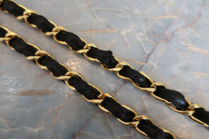 CHANEL Medium Matelasse single flap chain shoulder bag Lambskin Black/Gold hadware Shoulder bag 700050093