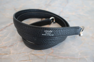 HERMES／エルメス ボリード31 トリヨンクレマンス ブラック A刻印 ショルダーバッグ 700070297
