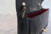 画像をギャラリービューアに読み込む, CHANEL/シャネル ダイアナマトラッセチェーンショルダーバッグ ラムスキン ブラック/ゴールド金具 ショルダーバッグ 800020043
