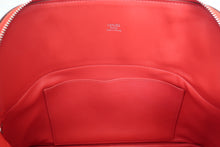 将图片加载到图库查看器，HERMES／BOLIDE 31 Clemence leather Rouge tomate T刻印 Shoulder bag 600080081
