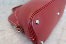 Load image into Gallery viewer, HERMES BOLIDE RELAX 35 Sikkim leather Rouge H □Q Engraving Hand bag 600050168
