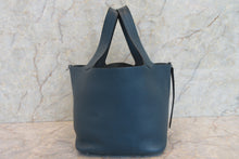 将图片加载到图库查看器，HERMES PICOTIN LOCK MM Clemence leather Colvert X刻印 Hand bag 700060056
