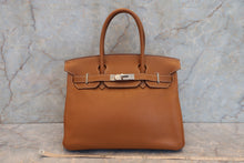 画像をギャラリービューアに読み込む, HERMES／エルメス バーキン30 トゴ ゴールド □K刻印 ハンドバッグ 700060293
