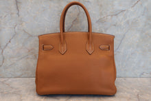 画像をギャラリービューアに読み込む, HERMES／エルメス バーキン30 トゴ ゴールド □K刻印 ハンドバッグ 700060293
