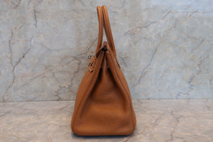 HERMES／エルメス バーキン30 トゴ ゴールド □K刻印 ハンドバッグ 700060293
