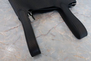 HERMES／エルメス ピコタンロックＰＭ トリヨンクレマンス ブラック □M刻印 ハンドバッグ 700080008