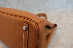 HERMES／エルメス バーキン30 トゴ ゴールド □K刻印 ハンドバッグ 700060293